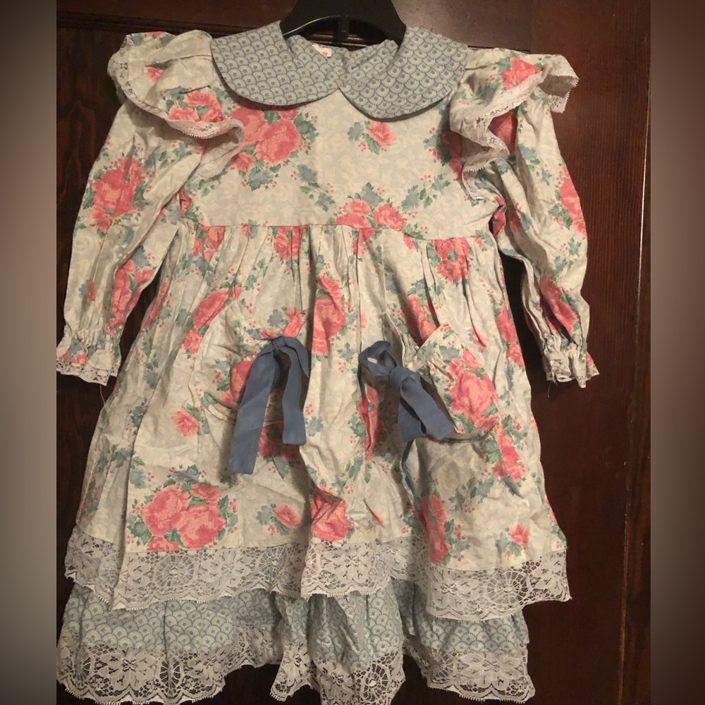 Handmade little girls dress